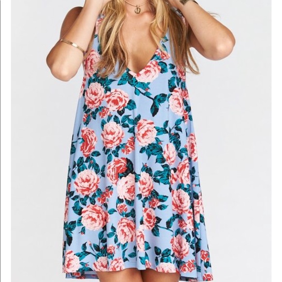 Show Me Your MuMu Dresses & Skirts - Grayson tunic in cabbage rose sandy